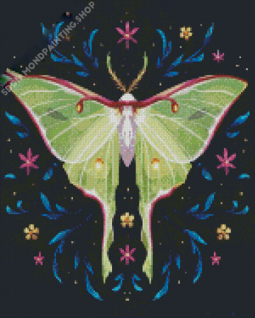 Luna Moth Diamond Paintings