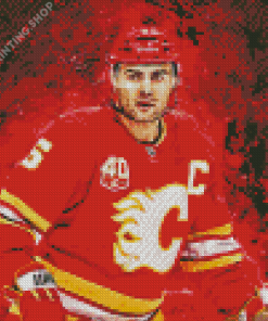 Mark Giordano Calgary Flames Player Diamond Paintings