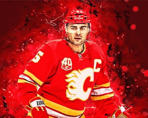 Mark Giordano Calgary Flames Player Diamond Paintings