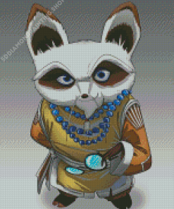 Master Shifu Animation Character Art Diamond Paintings