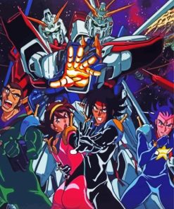 Mobile Fighter G Gundam Diamond Paintings