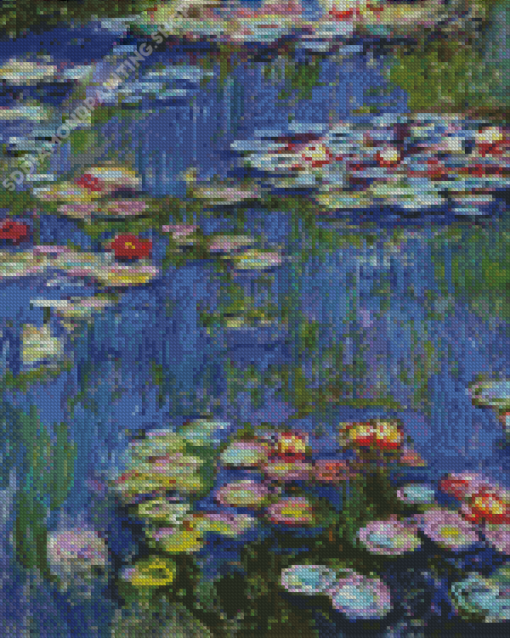 Monet Waterlilies Diamond Paintings