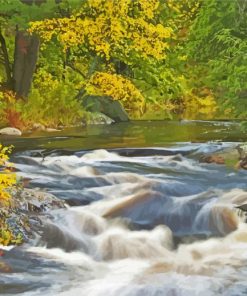 Muskoka River Canada Diamond Paintings