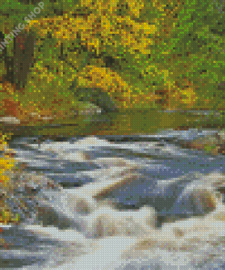 Muskoka River Canada Diamond Paintings