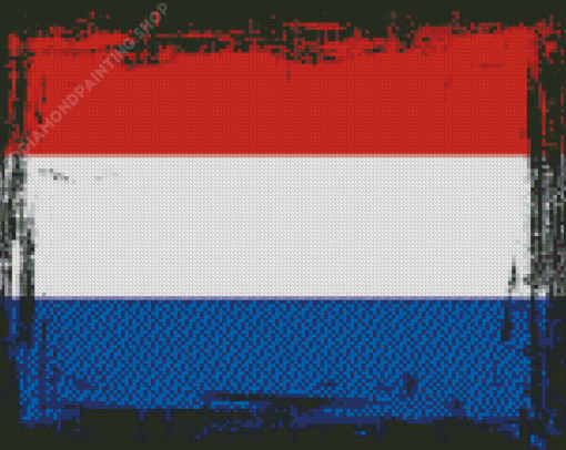 Netherland Flag Diamond Paintings