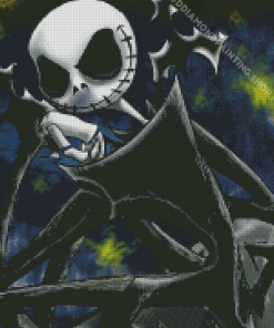 Nightmare Before Chrsitmas The Pumpkin King Jack Diamond Paintings