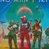 No Mans Sky Survival Game Diamond Paintings