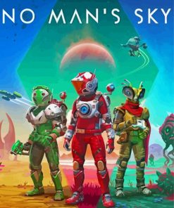 No Mans Sky Survival Game Diamond Paintings