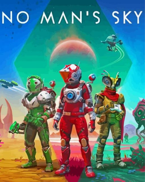 No Mans Sky Survival Game Diamond Paintings