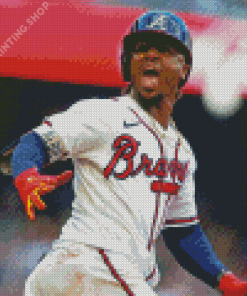 Ozzie Albies Diamond Painting