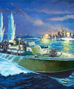 Patrol Torpedo Pt 109 Diamond Paintings