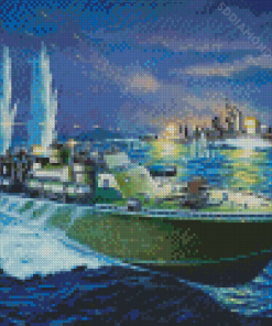 Patrol Torpedo Pt 109 Diamond Paintings