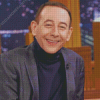 Paul Reubens Smiling Diamond Paintings