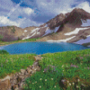 Peaceful Landscape Mountains Diamond Paintings