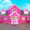 Pink House Diamond Painting