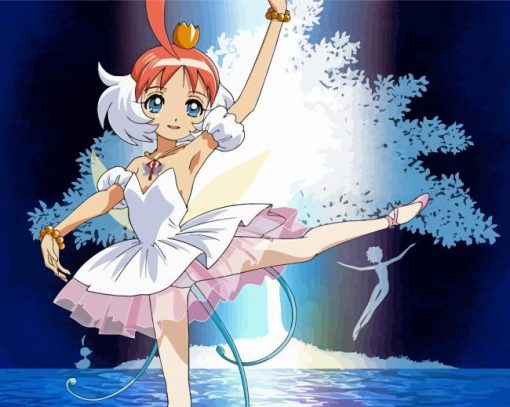 Princess Tutu Ballerina Diamond Paintings