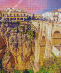 Puente Nuevo Ronda Diamond Paintings