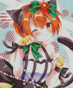 Rin Hoshizora Love Live Anime Diamond Paintings