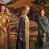 Rings Of Power Galadriel With Elrond And Gil Galad Diamond Paintings