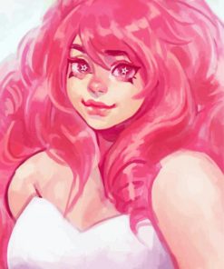 Rose Quartz Steven Universe Art Diamond Paintings