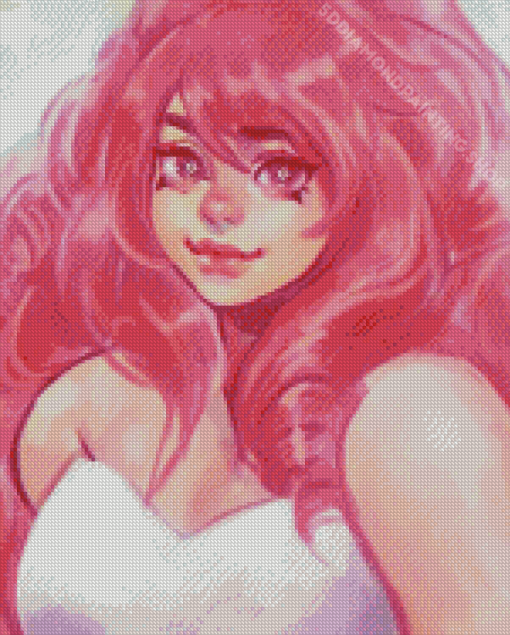 Rose Quartz Steven Universe Art Diamond Paintings