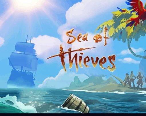 Sea Of Thieves Game Poster Diamond Paintings