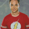 Sheldon Cooper Character Diamond Paintings