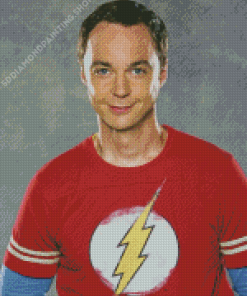 Sheldon Cooper Character Diamond Paintings