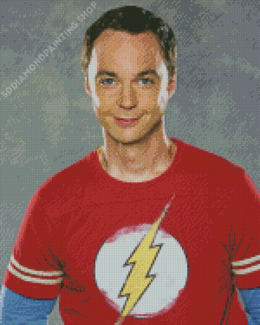 Sheldon Cooper Character Diamond Paintings