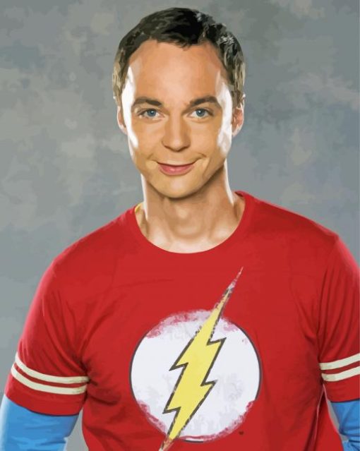 Sheldon Cooper Character Diamond Paintings