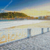 Spain San Sebastian Beach Diamond Paintings