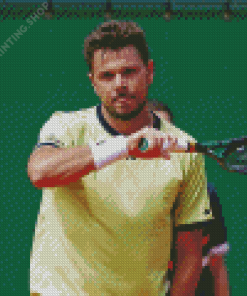 Stan Wawrinka Tennis Player Diamond Paintings