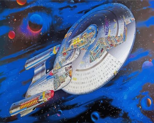 Star Trek NCC 1701 Diamond Paintings