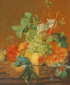 Still Life With Fruit Van Huysum Diamond Paintings