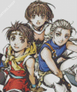 Suikoden Poster Diamond Paintings