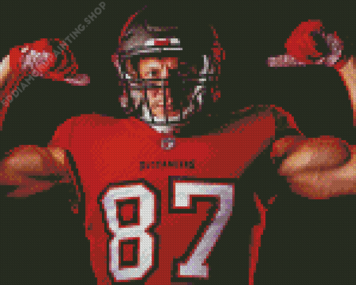 Tampa Bay Buccaneers American Football Team Player Diamond Painting