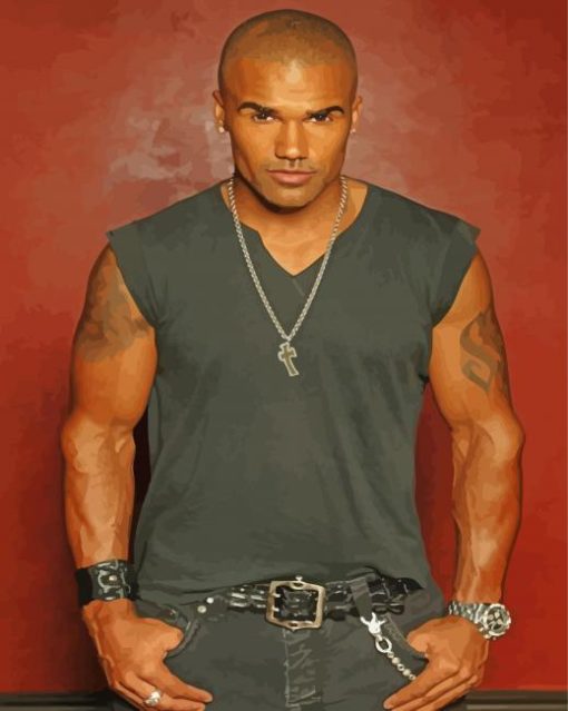 The American Shemar Moore Diamond Paintings