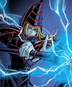 The Dark Magician Yu Gi Oh Diamond Painting