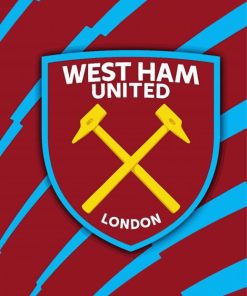 The Football Club West Ham Emblem Diamond Paintings