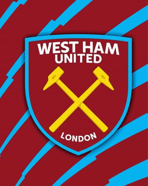 The Football Club West Ham Emblem Diamond Paintings