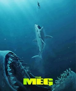 The Meg Movie Diamond Paintings