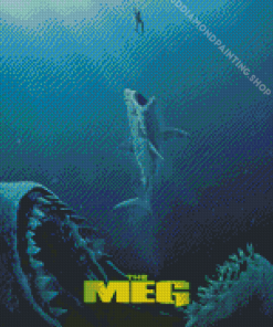 The Meg Movie Diamond Paintings