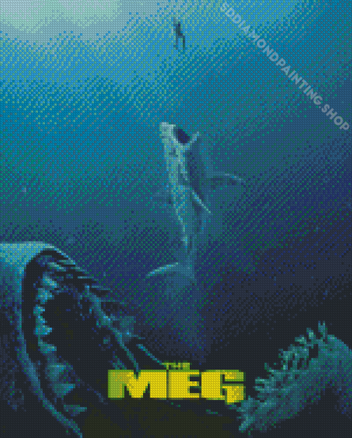 The Meg Movie Diamond Paintings