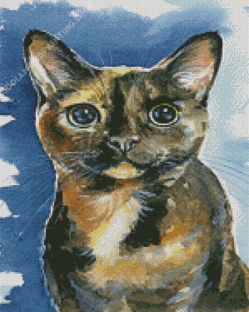 Tortoise Shell Cat Diamond Paintings