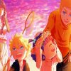 Uzumaki Naruto Family Anime Diamond Paintings