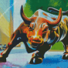 Wall Street Bull Art Diamond Paintings