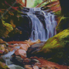 Waterfall River Art Diamond Paintings