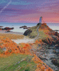 Ynys Llanddwyn Island In Wales Diamond Paintings