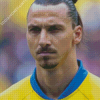 Zlatan Ibrahimovic Footballer Diamond Painting