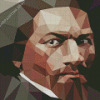 Abstract Frederick Douglass Diamond Painting